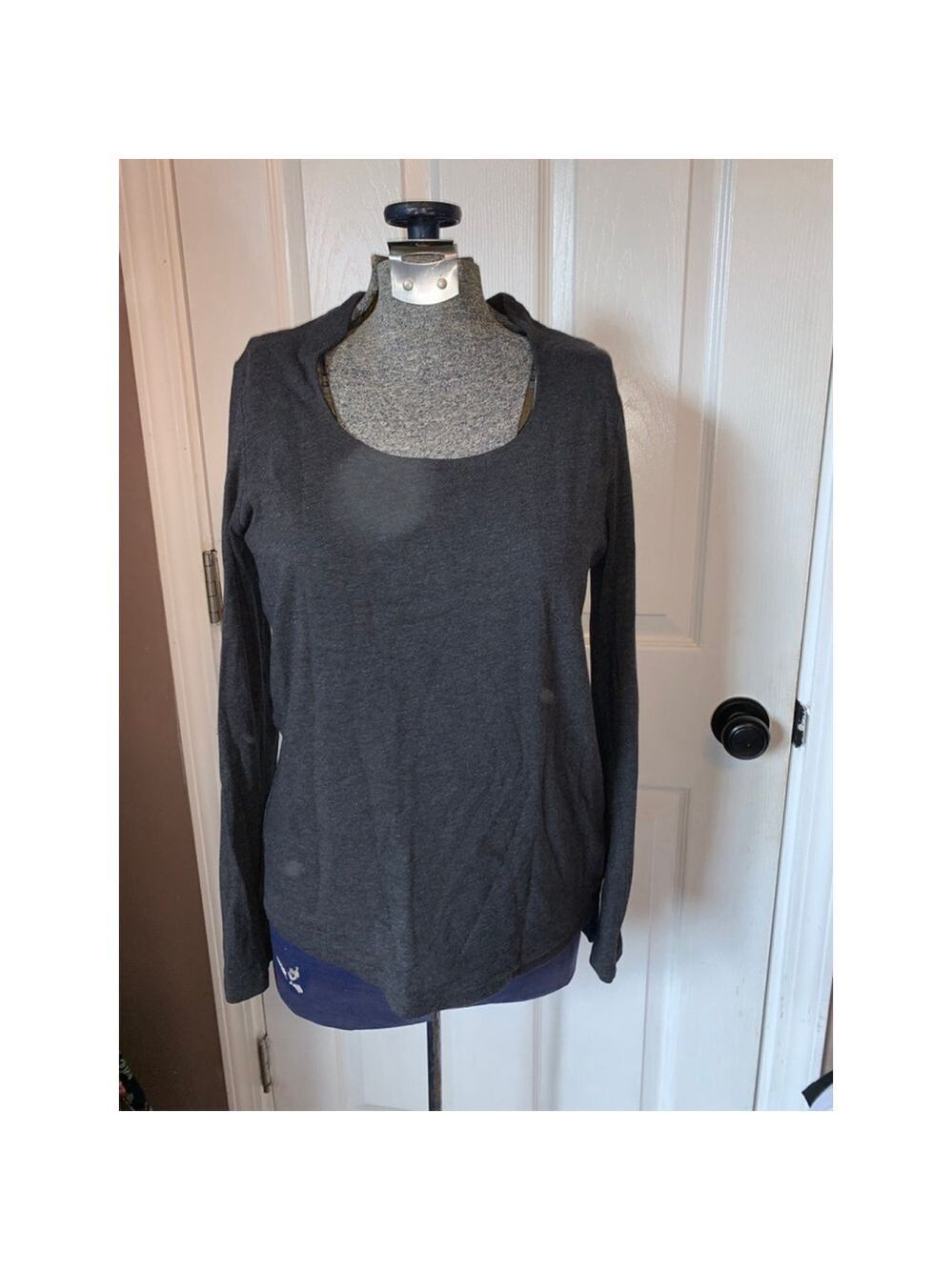 Women's MEXX Dark Gray Long Sleeve Tee Size M